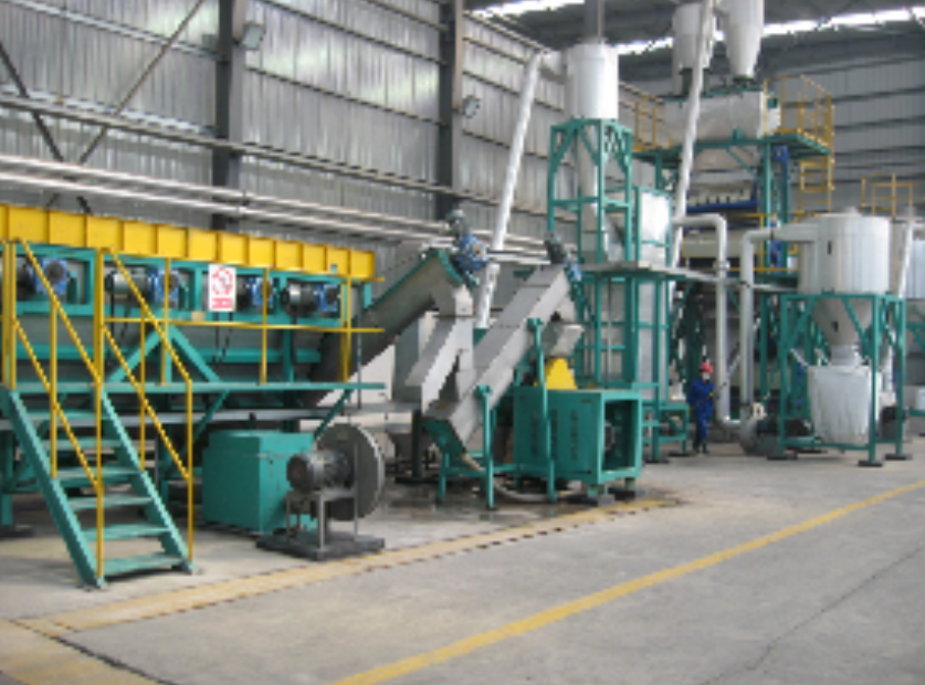 Plastic sorting and recycling system