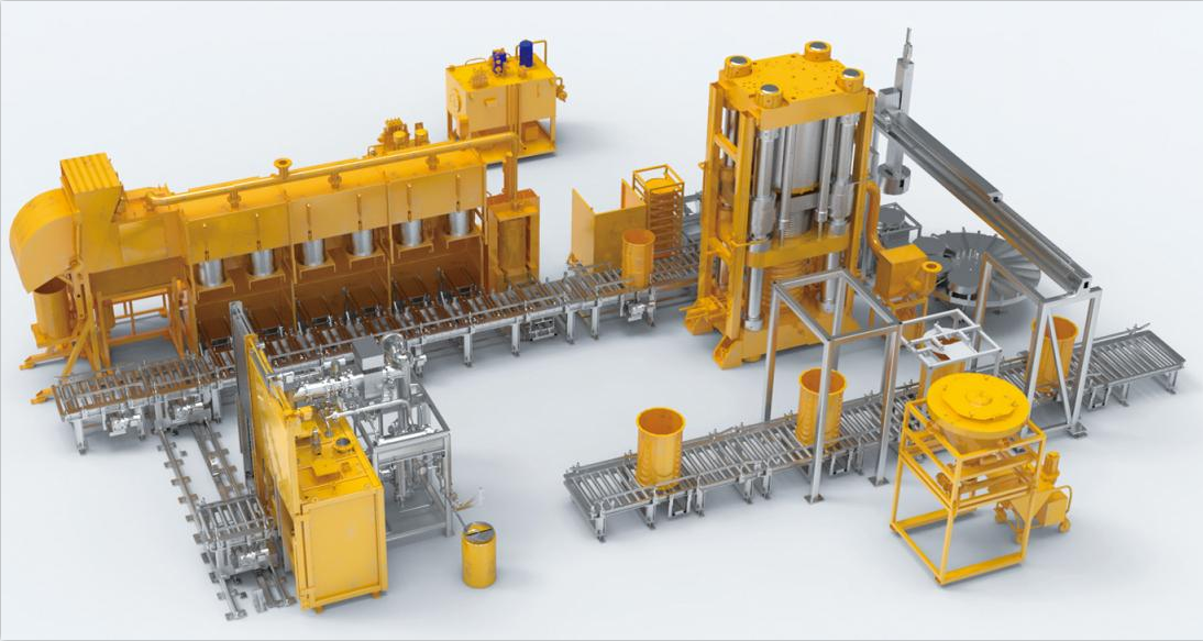 核能放射性废料超级压缩减容系统