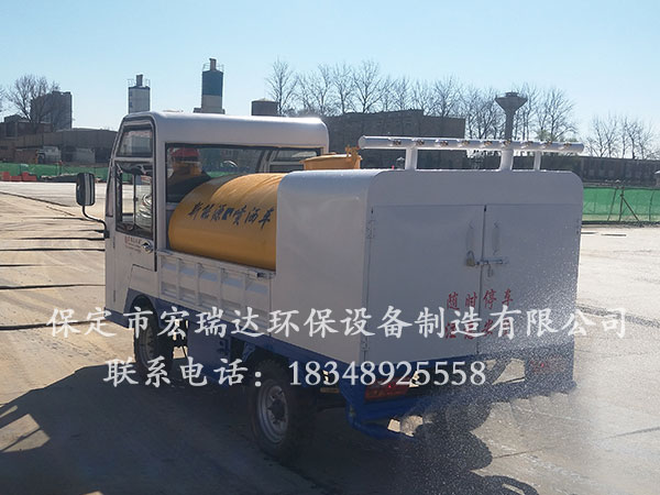 北京万达广场项目—宏瑞达新能源电动洒水车HRD—S2案例